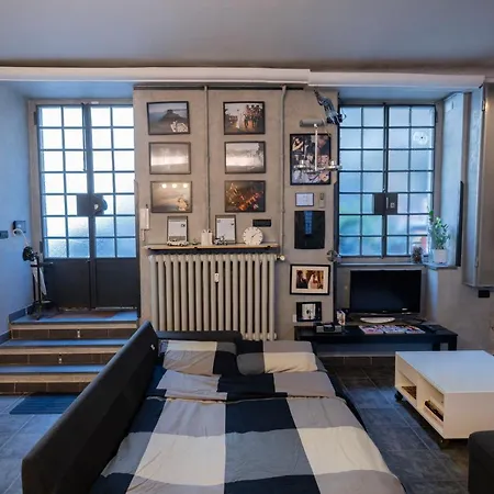 Loft In Stile Industrial - Stazione Apartament Mediolan